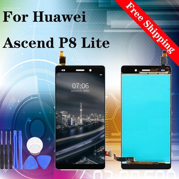 

5.0" oem for huawei ascend p8 lite ale-tl00 lcd display touch screen digitizer assembly replacement