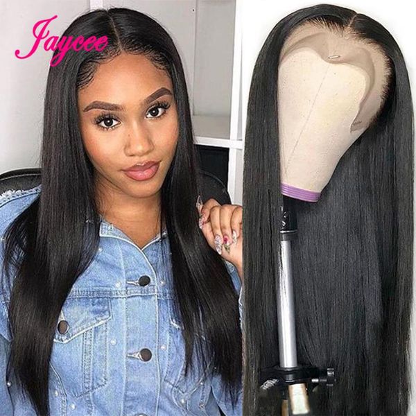 

13x6 straight lace front human hair wigs for black women remy 150% brazilian wigs straight human hair 13x4 lace frontal, Black;brown