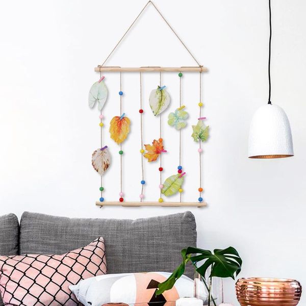 

nordic p creative rope p wall postcard hanging dormitory decoration pictures organizer hanging for home decor