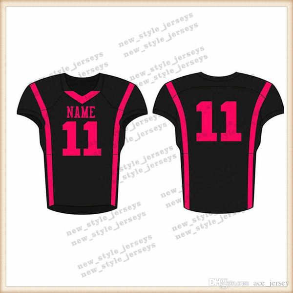 

211Men 2019 Youth Football Jerseys Army Green Wine Red Embroidery Logos Stitched Custom Any name Any number Jerseys
