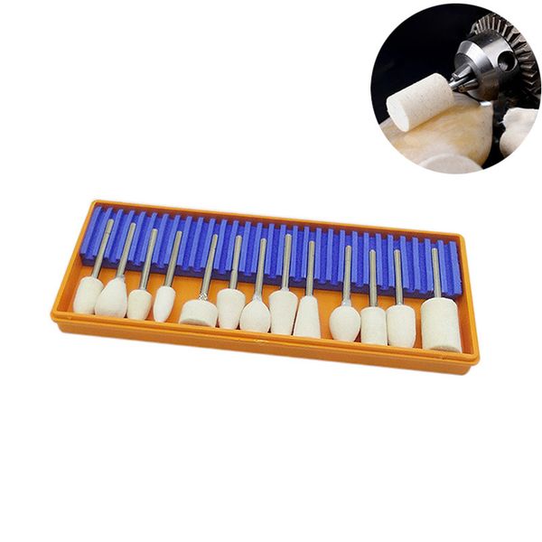 

13-piece set wool grinding wool polishing wheel jade emerald metal mirror polishing wheel electric grinder accessories