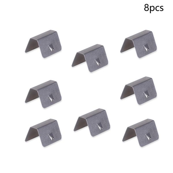 

8pcs durable channel car practical easy install professional wind deflector stable retaining clip metal for heko g3 sned