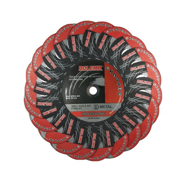 

180*1.6*22.2mm cutting disc grinding wheel metal resin cutting discs fiber reinforced grinding wheel blade angle grinder tool