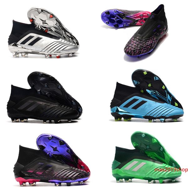 

mens predator 19 fg pp paul pogba 6s 6th anniversary golden mens boys soccer football shoes 19 x cleats boots size 39-45