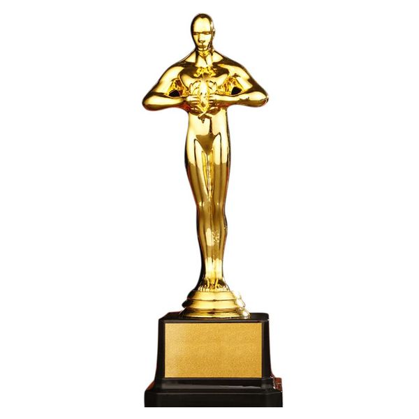 

custom oscar trophy awards replica small gold man pc gold-plated team sport competition craft souvenirs party celebrations gifts
