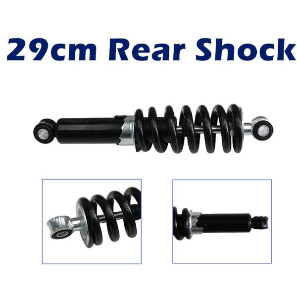 

tdpro motorcycle 1200lbs 290mm rear absorber suspension for 50cc 70cc 90cc 110cc 125cc atv go kart pit dirt trail bike