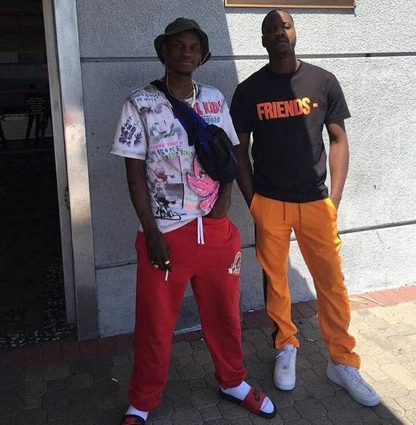 

Vllonne t hirt men women 100 cotton clothing hip hop tee big v friend t hirt