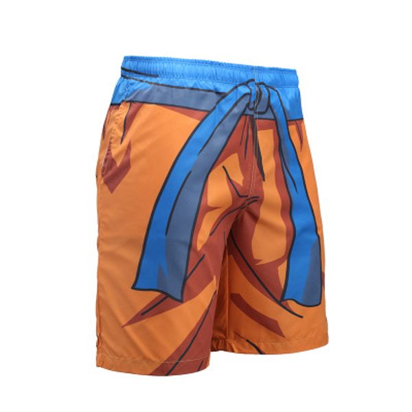 

mens hot sell 3d print shorts fashion creative street casual pants male summer breathable beach clothing, White;black