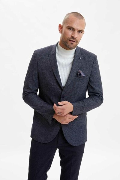 

defacto man blazer-m2976az19wn, White;black