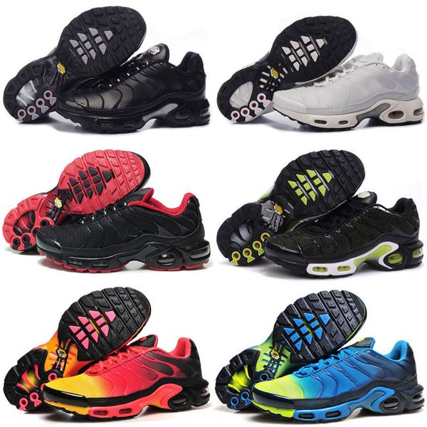 

mens newert running shoes tn shoes men plus txt tn black shoes lace sneakers size us 7-12