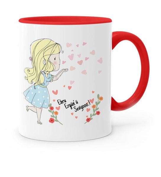 

personalized valentine 's day themed red mug cup-64 other dinnerware