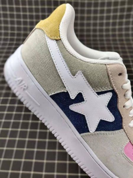 

2019 footsoldier bapesta shoes mens womens footsoldier bapesta sneakers with box, Black