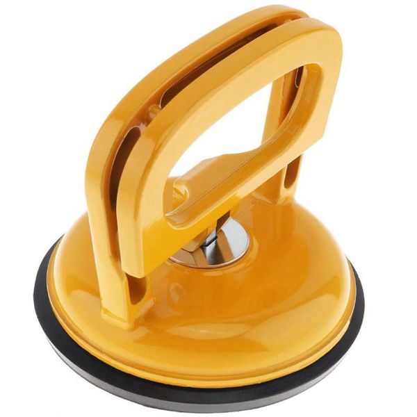 

aluminum alloy single claw vacuum sucker with rubber suction pad and 2 clip handles for tiles glass lightweight locking single