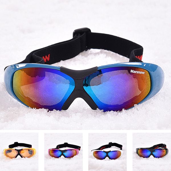 

anit-fog ski goggles for men women uv400 windproof snow glasses skiing mask snowboard goggle winter eyewear single coating lens