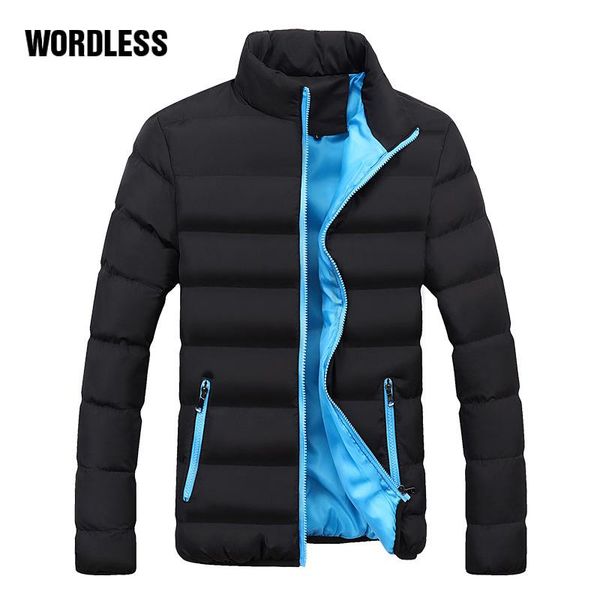 

brand mens зимы вскользь куртка мужчины толстые пальто мужчины одежда теплая проложенный мужчина для parka пальто мужской толстые открытый т, Black