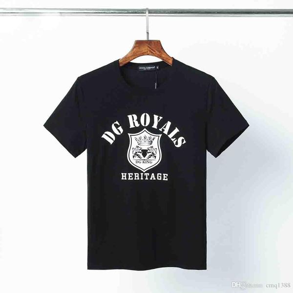

2020 summer new fashion mens crown decoration t shirts tshirts mens new designer short sleeve t shirts m-3xl, White;black