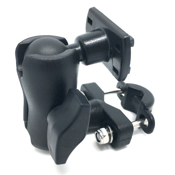 

waterproof motorcycle handlebar rail mount with zinc coated u-bolt base