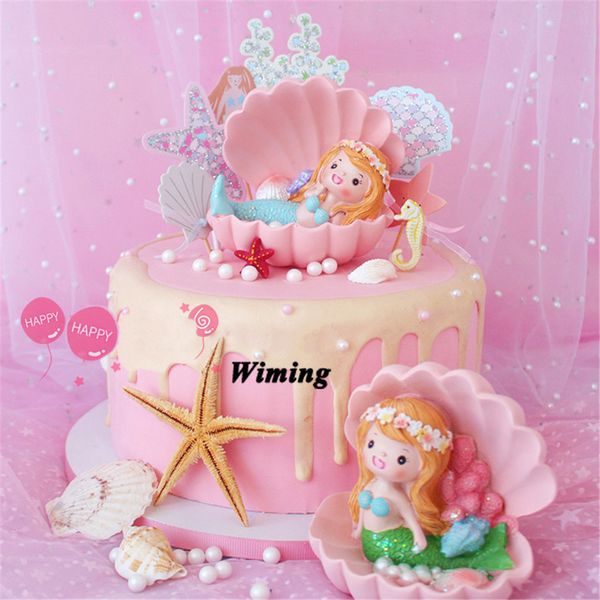 

cake er mermaid gifts toys for girls kids baby children cale supplies girl birthday present cake decorating cupcake ers