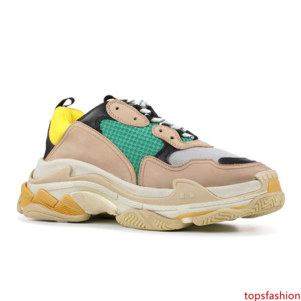 

2019 fashion paris 17fw triple s sneakers triple-s casual dad mens designer shoes combination soles men women trainers chaussures sneakers