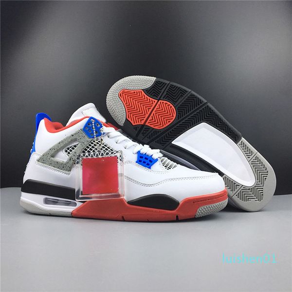 

basketball shoes 4 4s what the men women wings white grey red blue cement bred royalty mens sports sneakers 01l