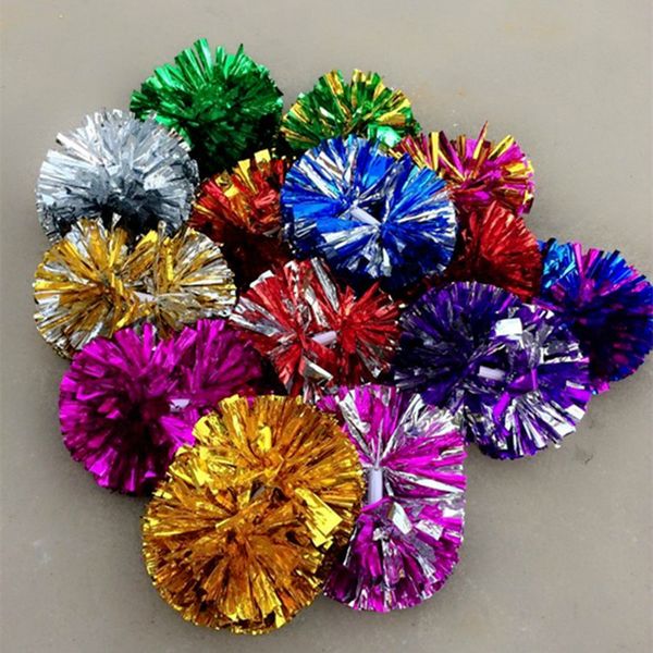 

1pcs cheerleading pom poms aerobics show dance for football basketball match pompon