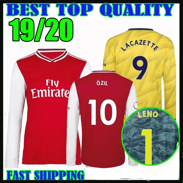 

19 20 ar en away yellow long leeve occer jer ey home 2019 2020 football hirt maillot de foot cami eta de futbol goalkeeper thailand