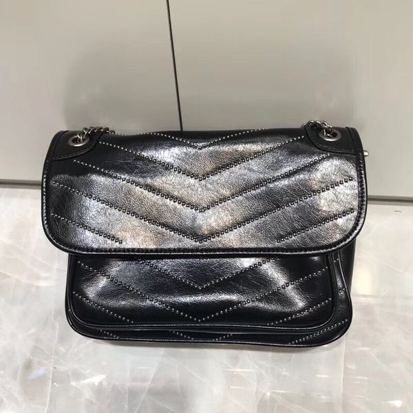 

factory wholesale 2019 new handbag cross pattern synthetic leather shell chain bag shoulder messenger bag fashionista 225 #