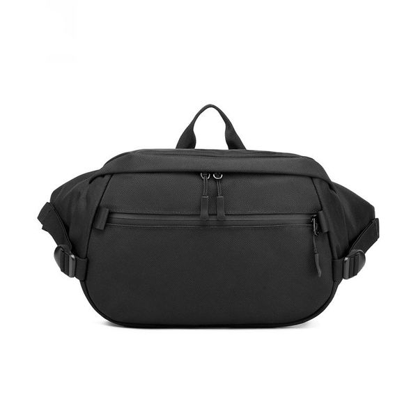 

new men's waterproof chest bag casual oxford cloth large-capacity shoulder bag men's outdoor travel sports crossbody