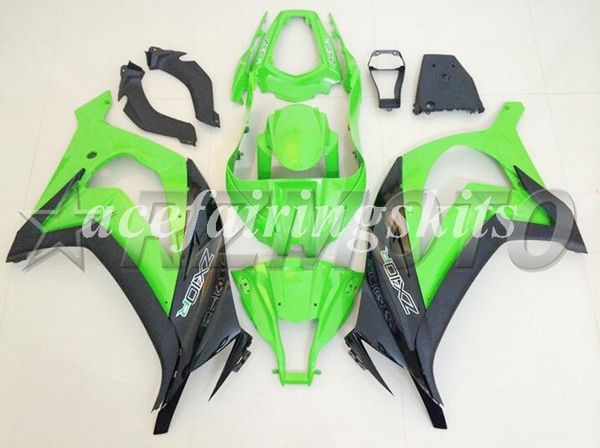 

new abs motorcycle full fairings kit fit for kawasaki ninja zx-10r zx10r 2011 2012 2013 2014 2015 10r 11 12 13 14 15 green black bright