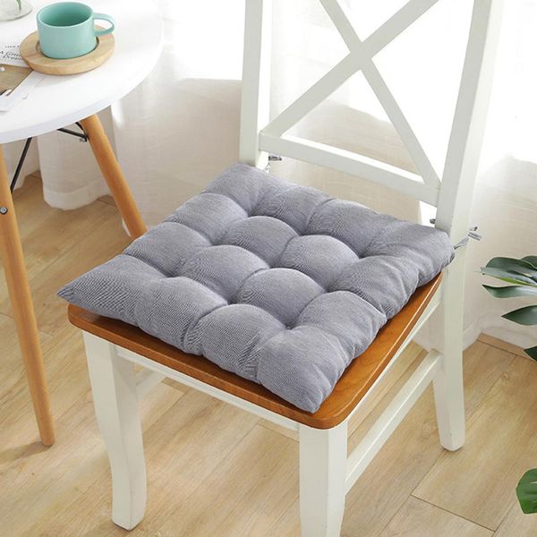 

soft thicken student cushion with tie ropes for kitchen office chair