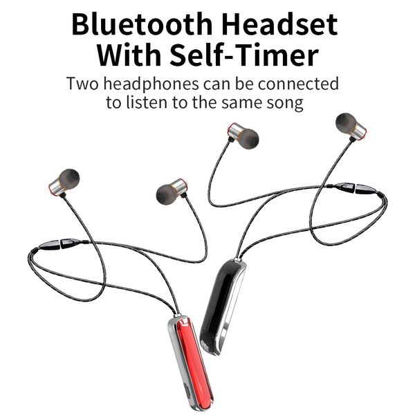 

TWS технологии Bluetooth: 5.0 Беспроводная связь Bluetooth наушники магнитное ожерелье гарнитуры с Автоспуск Функция шейным наушник
