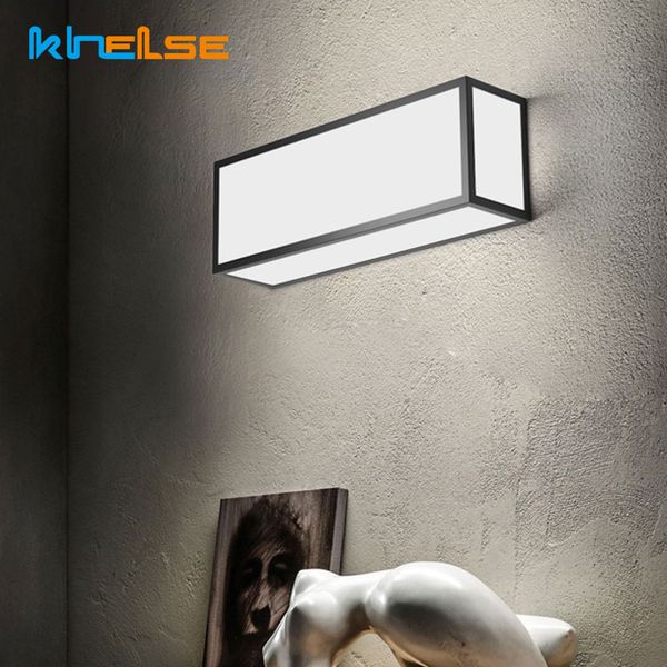 

modern simply home indoor lighting decoration cube wall lamp bedroom bedside lights creative living room geometric 220v sconce