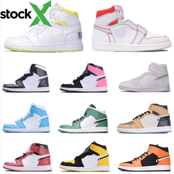 

горячие мужчины баскетбольной обуви высокого ог игровые дорожки красный королевский 1с топ-3 лучших качества мульти цвет женщин кроссовки ди