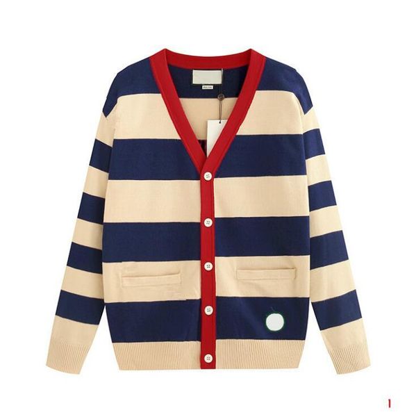 

модный дизайнер свитер для мужчин женщин марка кардиган свитера пальто с буквами узор весна роскошные мужские свитера топы одежда s-2xl, White;black