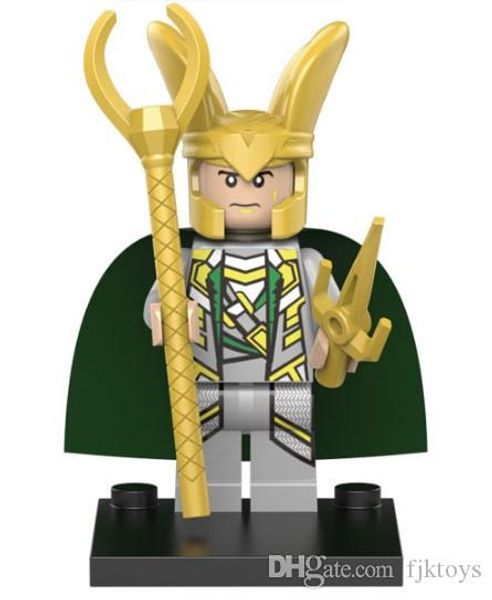 

500 different super hero mini figures blocks marvel avengers loki dc justice league batman building blocks kids gifts