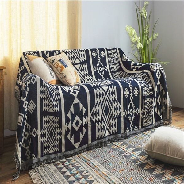 Microfine Summer Blanket Cotton Throw Sofa Blanket Travel Bohemian