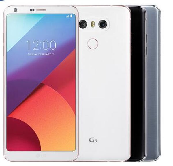 

refurbished unlocked lg g6 original mobile phone 4gb ram 32gb 64gb rom single sim h870 h871 4g lte 5.7" 13.0mp smartphone