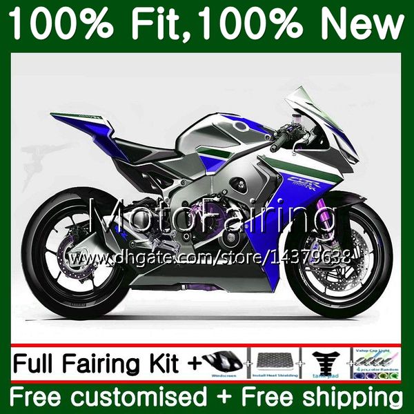 

injection body+tank for honda cbr 1000 rr cbr1000rr 17 18 57mf16 cbr 1000rr cbr-1000rr cbr1000 rr blue silvery 2017 2018 fairing bodywork
