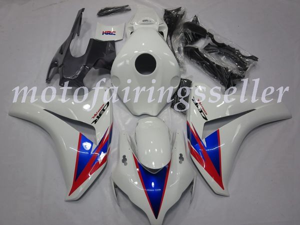 

oem quality new abs full fairings kits fit for honda cbr1000rr (2008 2009 2010 2011) cbr1000rr 08 09 10 11 bodywork set white blue red no7