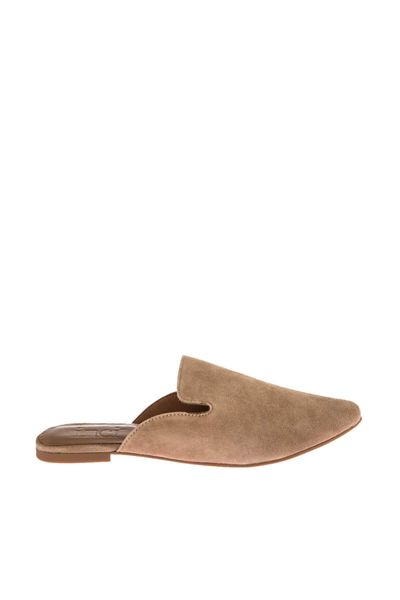 

Pearl Genuine Leather Suede Beige Women 'S Slippers 120130008257