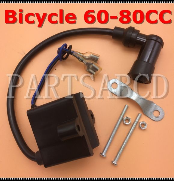 

partsabcd 2 stroke cdi ignition coil 49cc 60cc 80cc motorized bicycle bike engine