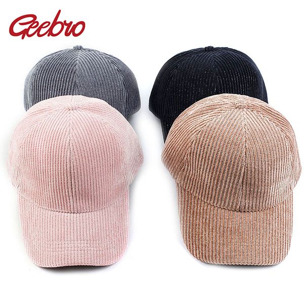 

geebro baseball caps hat for women men casual hat travel sport trucker cap solid color ribbed dad winter spring outdoorÂ, Blue;gray
