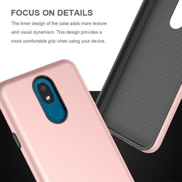

применить к lg k30 2019 / x320 тип рамы защита падение два-в-одном пк + tpu