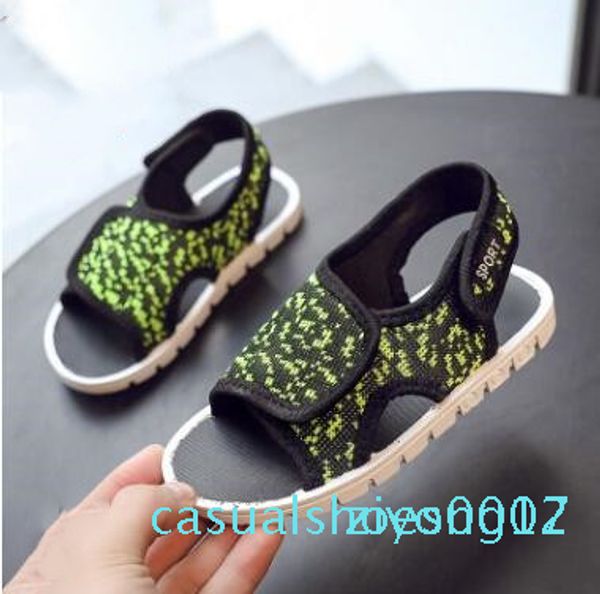 

дизайнер дети сандалии девочек сандалии летом пляж классический удобную мальчики свободного покроя сандалии воздухопроницаемый sandalias тап, Black