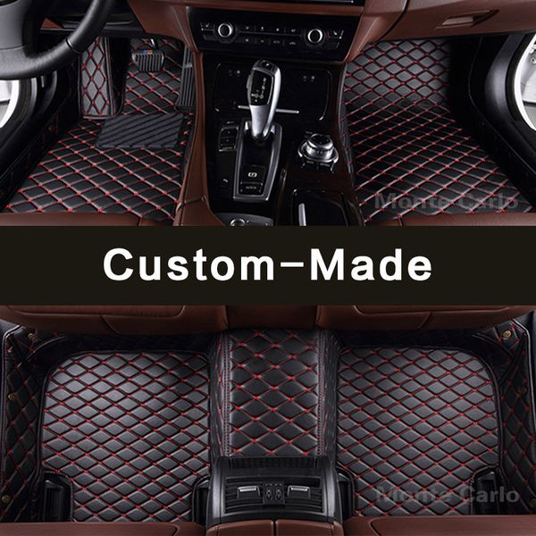 

custom fit car floor mats specially for acura tlx tsx rdx zdx mdx 3d car styling heavy duty durable 4 season leather carpets