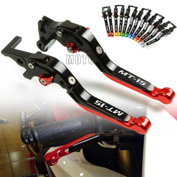 

for yamaha mt-15/m-slaz 150 2015-2019 2016 2017 2018 mt15 mt 15 cnc motorcycle adjustable folding extendable brake clutch levers