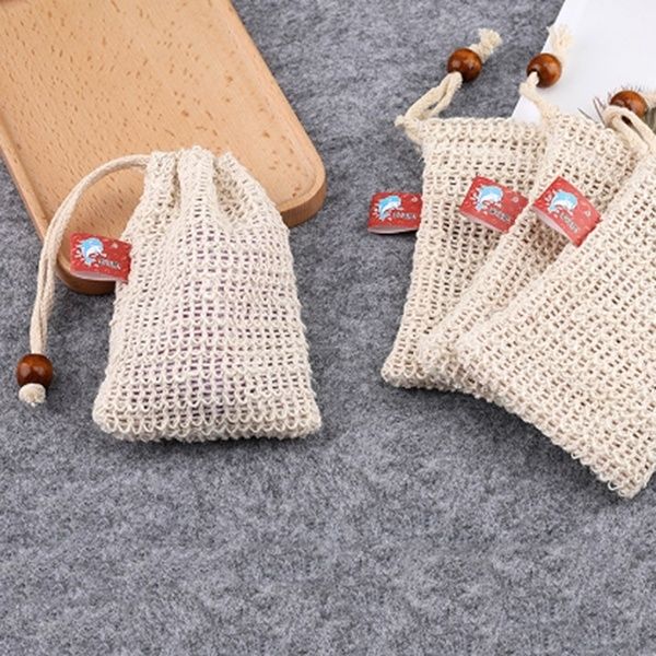 

5 pack exfoliating soap bag natural soap saver other bath toilet supplies