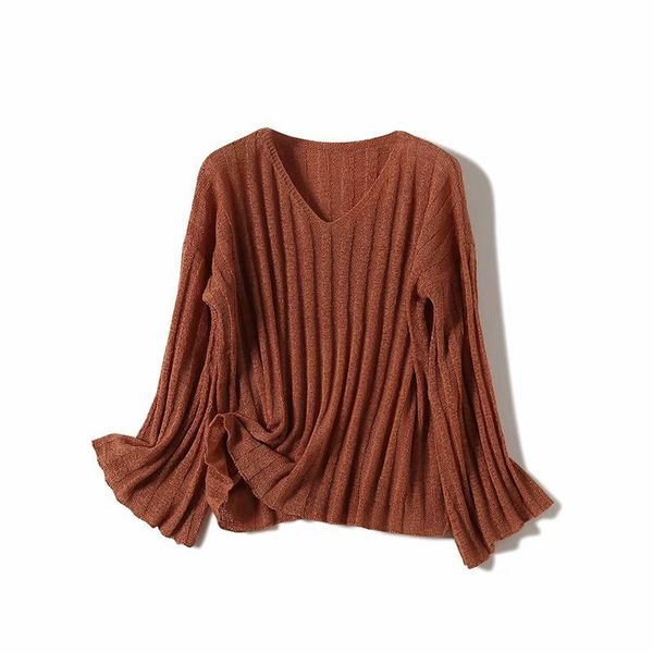 

popular new tb40-19160 european and american fashionable vertical striped pullover, White;black
