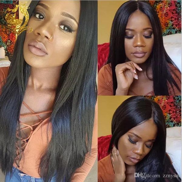 European And American Fashion Wigs Long Straight Hair Long Hair