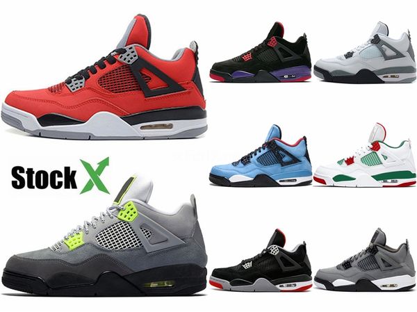 

6-47 bred cool grey 4 iv 4s mens basketball shoes mushroom encore what the pizzeria royalty black cat men trainers sports sneakers #868